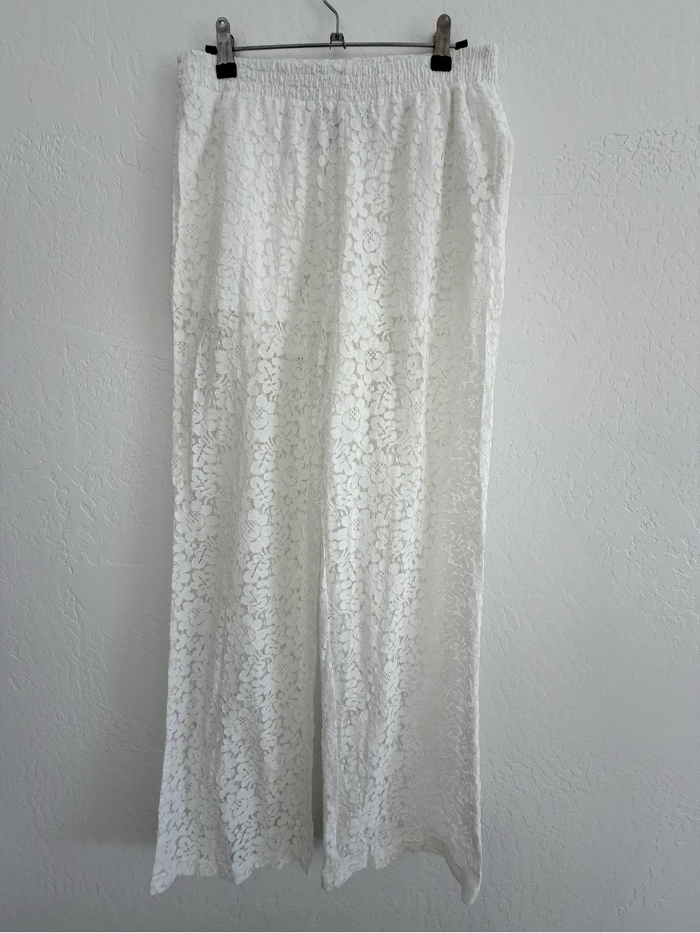 🌤️Steve Madden White Lace Pants - Picture 4 of 12